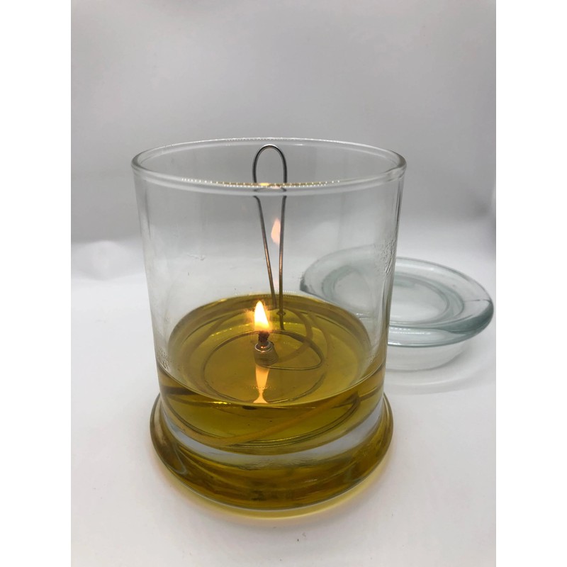 Olive Oil Candle Lamp - Emergency Backup - Power Outage