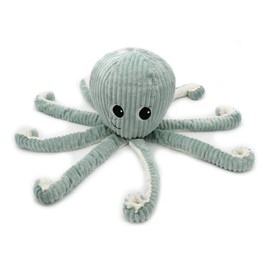 Les Déglingos - Filou la Octopus Manan and Son Bébé 65 cm - Mint - Les PIPOTOS - Cuddly Toy for Babies - Plush Toy Baby - Gift for Birth