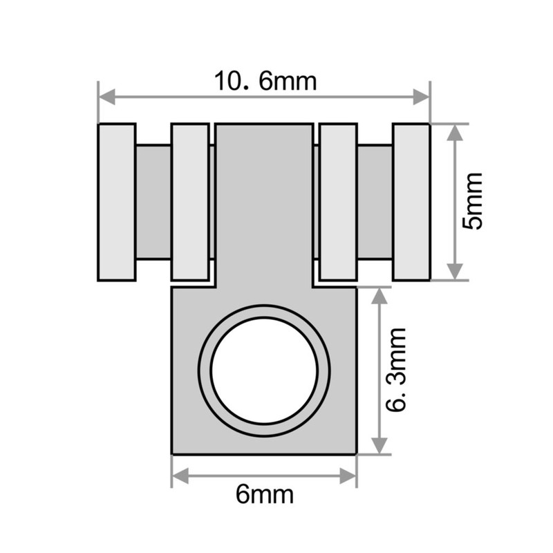 FLEOR 2pcs Roller String Tree Guides Retainer for FD ST