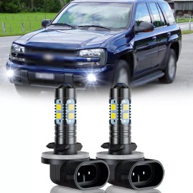 CHUSYYRAY For 2000 2001 2002-2005 Chevy Blazer LED Fog Light Bulb 896 898 886 888 881 2X