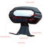Motorcycle Backrest, Comfortable Driver Support, Removable Rear Backrest, Road Glide