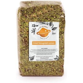 Dried Fenugreek Leaves | Methi Leaves Premium Quality by Spice Planet® 25g-1.9kg (90, Grams)