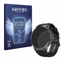 Savvies Screen Protectors for Stahlgear Zeus 1.85 Inch Ultra Transparent Pack of 6