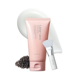 Delere Caviar Glow Collagen Wrapping Mask | Korean Peel Off Face Mask for Glowing Skin and Visible Skin Tightening, 3.4oz