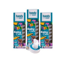 Handy Towel Baby Care Cleaning Hygiene Baby Diaper Wipes 30pcs, Travel Size