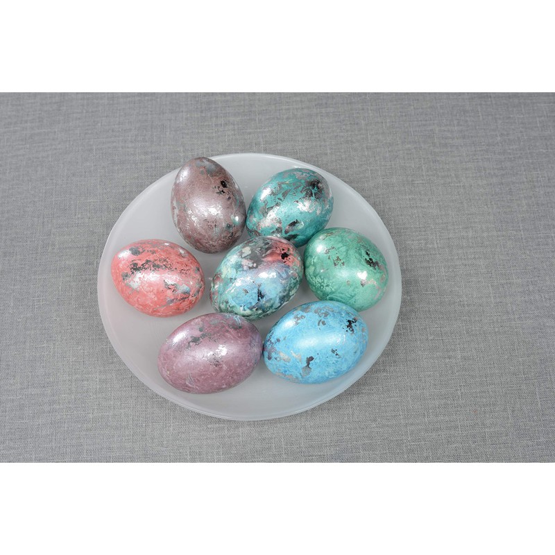 Heitmann Silver Gloss Egg Paint – 3 Cold Colours –