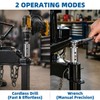 Trailer Jack Drill Adapter, Upgraded Stainless Steel 1 Inch Cordless
