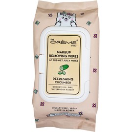 The Crème Shop- Toallitas desmaquillantes jugosas elaboradas con pepino refrescante Desmaquillantes Toallitas limpiadoras Hydra