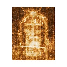 Hispanic World Shroud of Turin Jesus Holy Face Tint (8x10)
