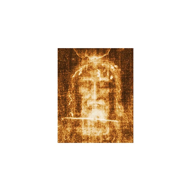 Hispanic World Shroud of Turin Jesus Holy Face Tint (8x10)
