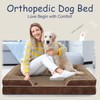 Orthopedic Dog Bed for Large Medium Sized, Washable Memory Foam