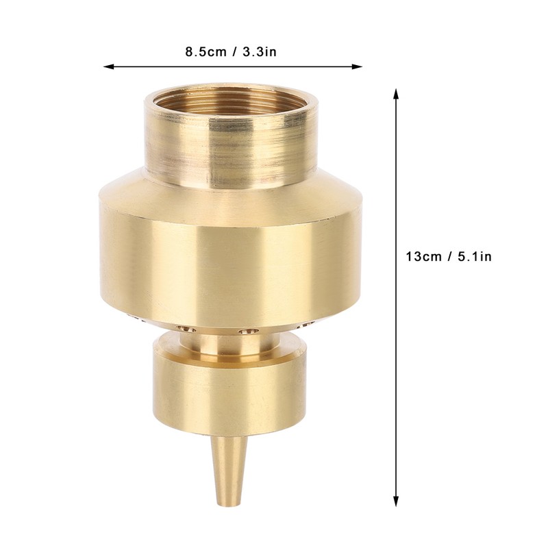 Swimming Pool Spa Copper Spray Nozzle Garden Water Fountain Sprinkler