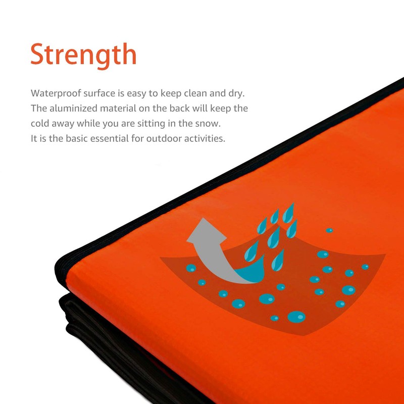 Thickening Complex:LYN Multilayer Heavy Duty Solar Emergency Survival Blanket-Orange,Reflective Mylar