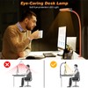 Airlonv LED Desk Lamp for Office Home, Eye-Caring Desk Light