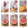 JOMIHONEY 2 Pcs Mango Slicer Cutting Tool, Watermelon Cutter Tool,