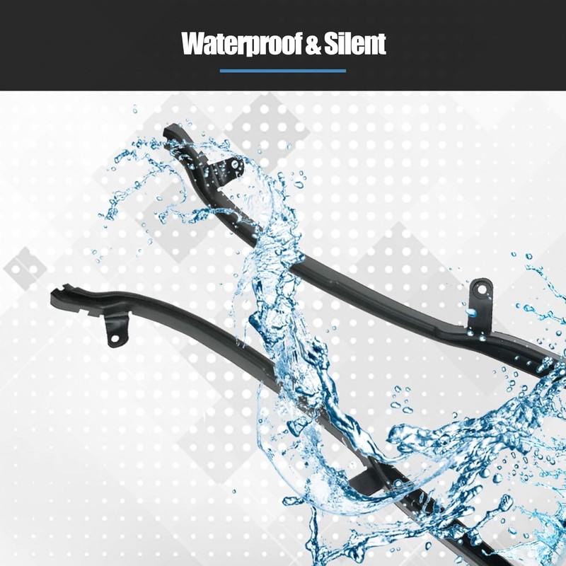Geartronics For Ford Explorer 2011-2018 2019 Rear Door Front Weatherstrip