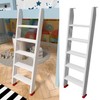 50" 55" 60" White Wood Bunk Bed Ladder, Lofted/Dorm/RV Bed