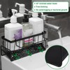 Huiguli Kitchen Sink Caddy Organiser, Sponge Drain Rack Stainless Steel