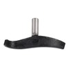Curved Lathe Tool Rest Alloy Steel and Cast Iron 25mm