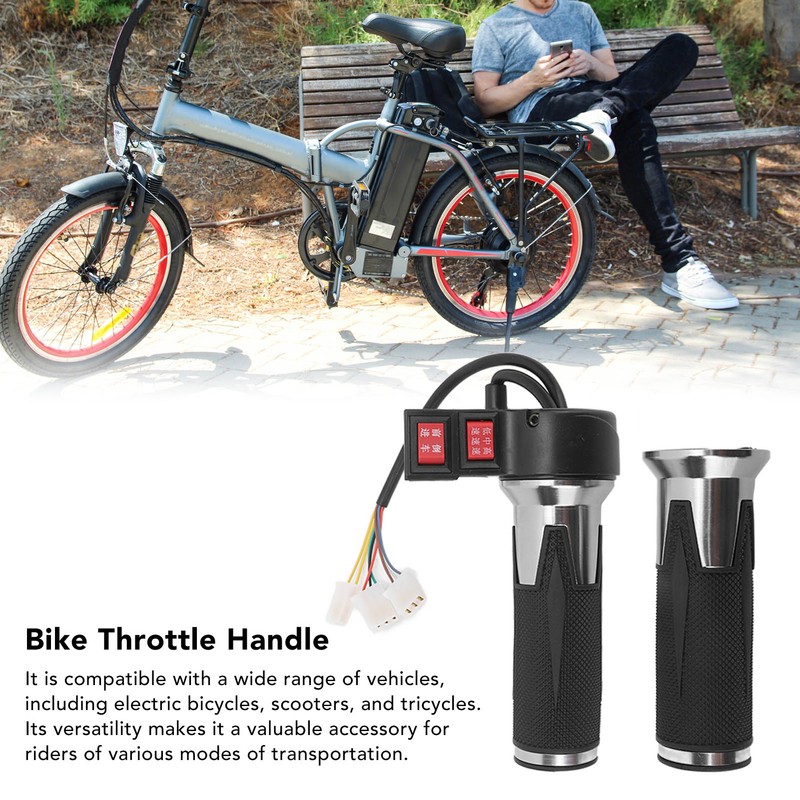 1 Pairs Bike Throttle Handle 3 Gear Speed Control Handle