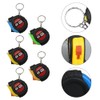 5 Pcs Retractable Tape Measure Ruler with Slide Lock Measuring