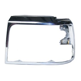 Upgrade Your Auto Replacement Chrome Plastic Driver Side Headlight Bezel - CRSHL02673