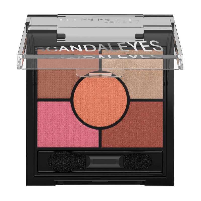 Rimmel London Scandaleyes 5 Pan Eyeshadow Palette - 004 Burgundy