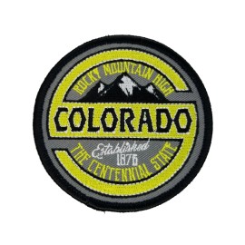 Unbranded Colorado Patch – Ski Patch Rocky Mountain High Centennial State CO Souvenir