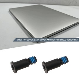 OTOTEC Set of 3 Laptop Case Base Screw Set Compatible with MacBook Pro 2016-2017 13 Inch A1706 Replacement Screw for Laptop Back Space Grey