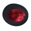Home Prefer - Sombrero de fieltro de lana para hombre,