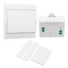 Wireless Light Switch Kit 433MHZ 86 Type Self Powered Wireless Switch Kit with Receiver for Home AC110‑230V