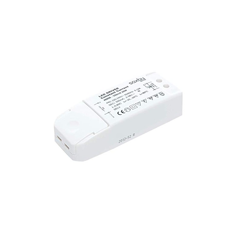 Saxby White 20W 350mA Constant Current LED Driver Accessory