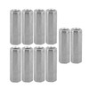 10Pcs M8 Long Rod Nut Hex Coupling Nut Hexagonal Sleeve