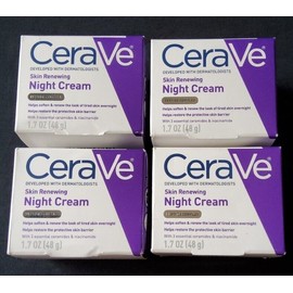 CeraVe Skin Renewing Night Cream w/ Ceramide & Peptide complex 1.7oz NEW IN BOX