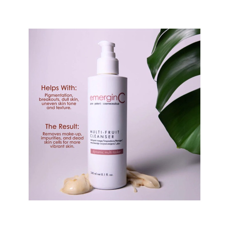 emerginC Multi-Fruit Cleanser 240ml
