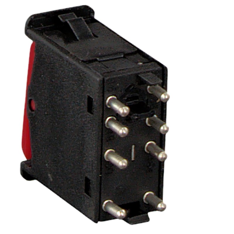 febi bilstein 24199 Hazard Light Switch Red