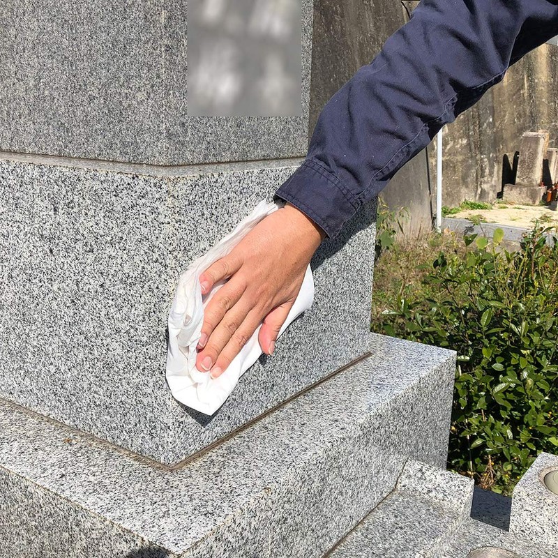 Set of 3 wet towels for the whole grave, Model