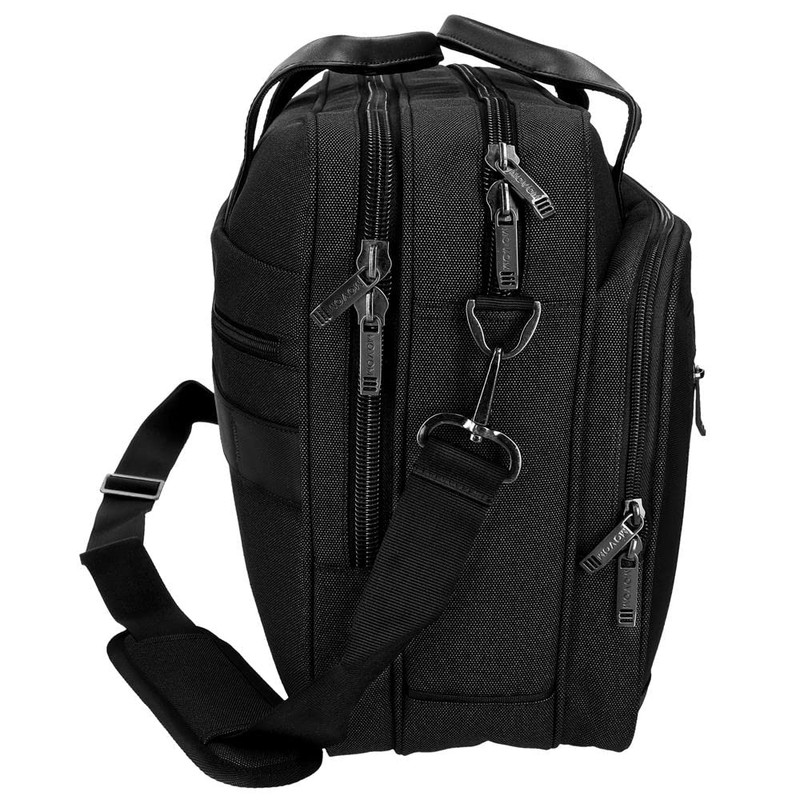 MOVOM Trimmed Laptop Case Double Compartment Adaptable 15.6" Black 40x30x11cm