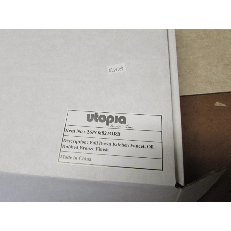 LaSalle Bristol Kitchen Pull Down Spray Faucet Oil Rubbed Bronze