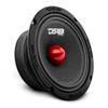 DS18 PRO-GM6.4B Midrange Loudspeaker 6.5" Red Aluminum Bullet, 480W Max,