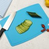 Liflicon Thick Silicone Cutting Board 12.6'' x 9.1'' Juice Grooves