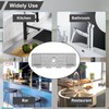 Kitchen Sink Splash Guard, Silicone Faucet Mat for Kitchen, 5°