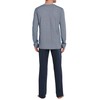 Schiesser Men's Long Pyjamas with Button Placket, Nightwear Set