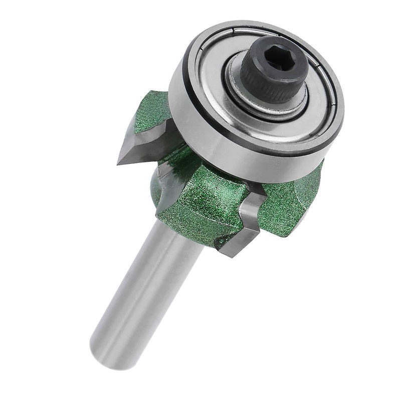 Woodworking Milling Cutter 4 Teeth Trimming Cutter Edge Trimmer Router