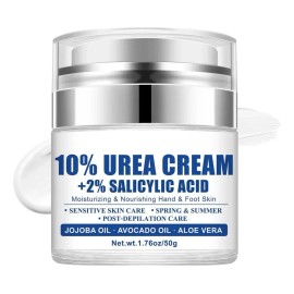 Crema De Urea Al 10%, Ácido Al 2% Más Crema De Urea Al 10%