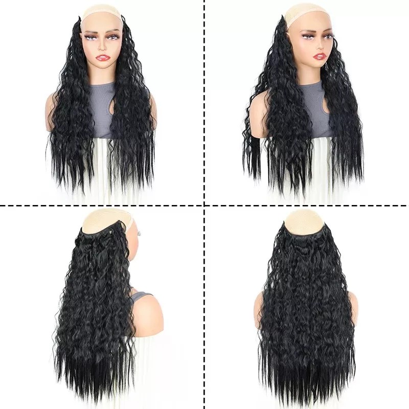 Dreauto Peluca De Pelo Largo Y Rizado Para Mujer 6