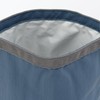 MUJI 84905391 Adjustable Height Lunch Bag, Roll Top, Small, Smokey