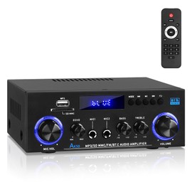 AK-50 Bluetooth5.0 Audio Amplifiers Home Stereo Amp 60WX2 Max.400W Output