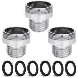 3 Pieces Faucet Adapter Set, CNYMANY Male Thread M20mm to Male Thread M32mm Kitchen Aerator Adapter Set Sink Faucet Adapter Hose Water Filter Standard Hose