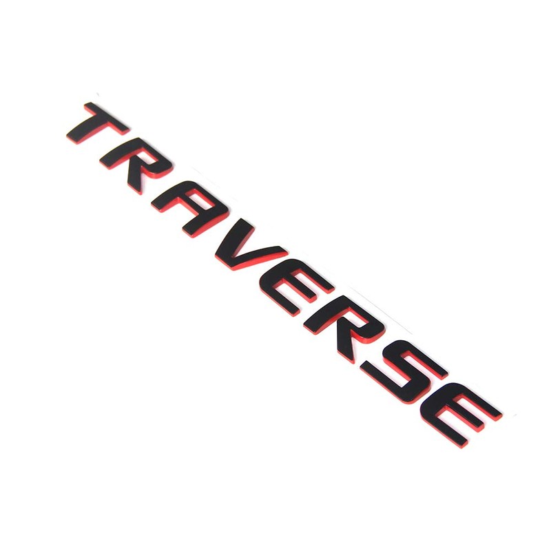 1x OEM Traverse Emblem Nameplate Letters 3D Logo Badge Compatible